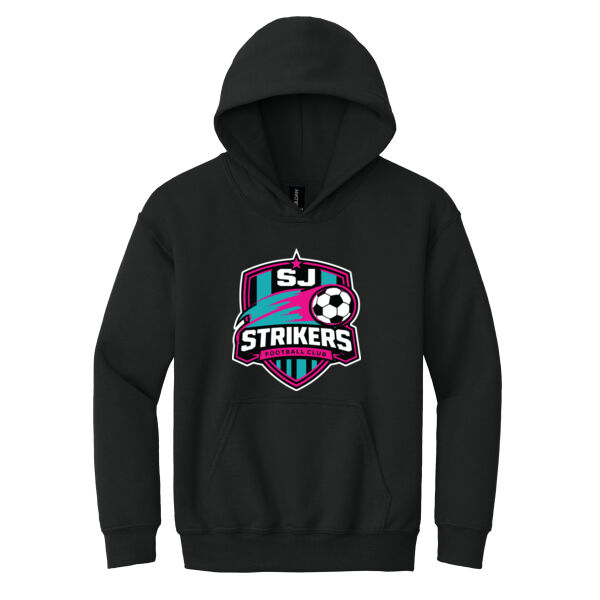 Strikers Soccer Youth Heavy Blend Hooded Sweatshirt Thumbnail