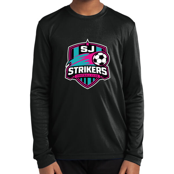 Strikers Soccer Youth Long Sleeve PosiCharge Competitor Tee Thumbnail