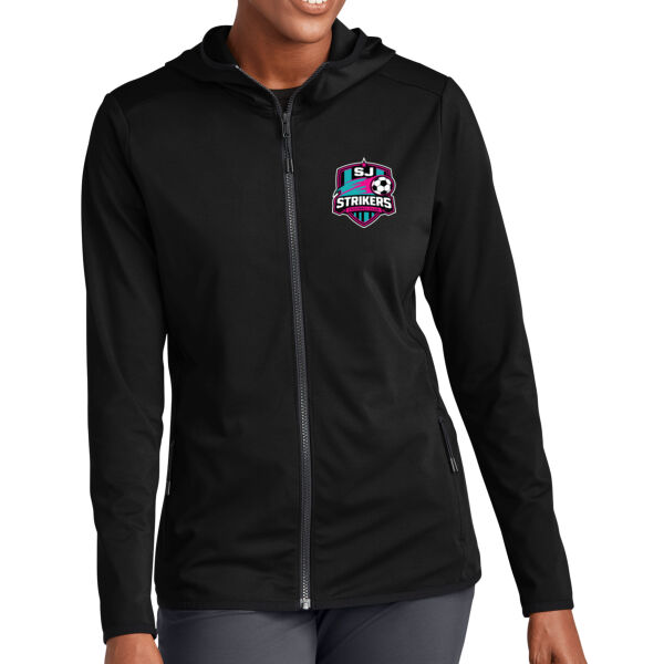 Strikers Soccer Ladies Circuit Hooded Full Zip Thumbnail